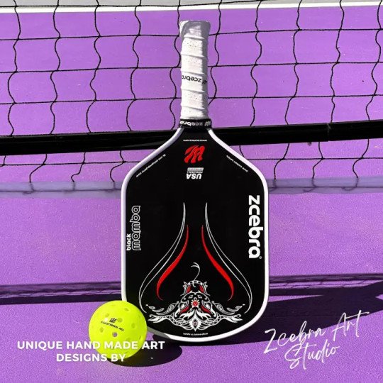 Zcebra Raquette Pickleball Black Mamba