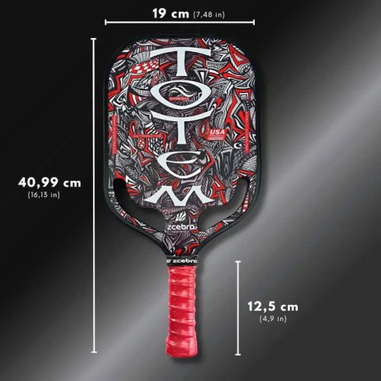 Zcebra Raquette Pickleball Totem