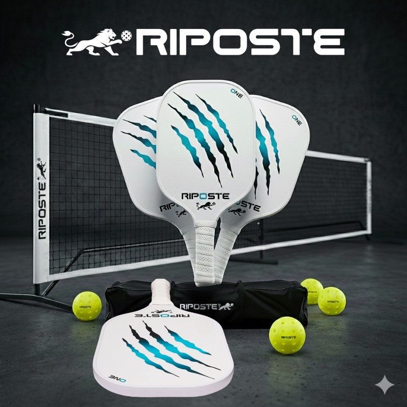 Kit pickleball - Raquettes, balles et filet
